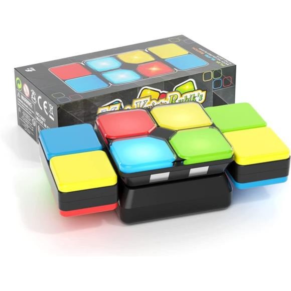 Electronic Handheld Game| Fidget Toys|Logic Games Flip，Slide | 4 Game Modes - Picture 1 of 6